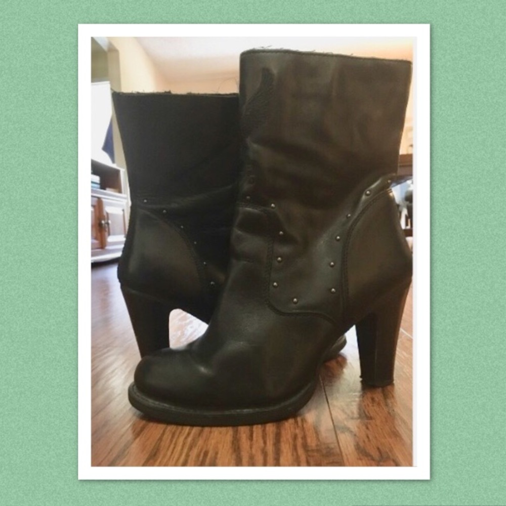 Genuine Leather Harley Davidson Boots